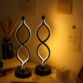 Wave-Shaped USB Desk Lamp